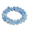 Dyed Imitation Jade Glass Beads Strands GL-Z001-02A-4
