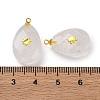 Natural Quartz Crystal Pendants G-B089-01G-02-3