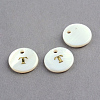 Freshwater Shell Pendants SSHEL-S249-T-2