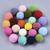 DIY Doll Craft Polyester High-elastic Pom Pom Ball AJEW-R093-02D-02-2