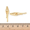 Brass Hook and S-Hook Clasps KK-Z136-41C-G-4