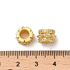 Rack Plating Brass Euorpean Beads KK-K273-16G-3