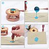 CRASPIRE DIY Wax Seal Wax Sealing Stamps Tools Sets DIY-CP0002-81A-6