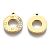 316 Surgical Stainless Steel Charms STAS-N097-026-3