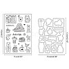 Globleland PVC Plastic Stamps DIY-GL0002-11-2