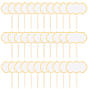 1 Set Paper Blackboard Cake Toppers AJEW-SC0003-84A-5