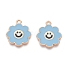 Alloy Enamel Pendants ENAM-T020-55A-1