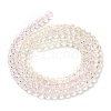 Transparent Painted Glass Beads Strands LS-DGLA-A034-T3mm-A25-5