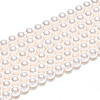 Baking Painted Pearlized Glass Pearl Bead Strands HY-N002-3mm-A11-3