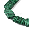 Synthetic Malachite Beads Strands G-S386-A04-4