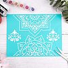 Self-Adhesive Silk Screen Printing Stencil DIY-WH0173-047-07-5