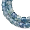 Natural Blue Fluorite Beads Strands GG-CBA0C5B-A05-4