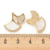 Brass Micro Pave Cubic Zirconia Pendants KK-P250-20G-01-3