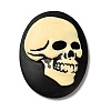 Halloween Opaque Resin Cabochons CRES-F023-03-1