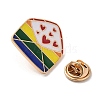 Pride Rainbow Theme Enamel Pins JEWB-G031-01L-3