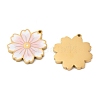 304 Stainless Steel Enamel Pendants STAS-S156-01G-06-2