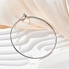 304 Stainless Steel Bangles for Women BJEW-C088-01P-1