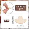 160Pcs Unfinished Wooden Pieces WOOD-BC0001-31B-2