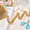 Filigree Polyester Lace Trim OCOR-WH0074-96A-5