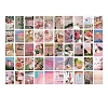 50Pcs 50 Styles Rectangle Paper Self Adhesive Stickers PW-WG56651-03-1
