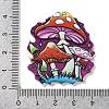 Halloween Theme Opaque Acrylic Pendants SACR-Z006-04C-3