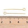 Brass Eye Pins KK-N254-48B-G-3