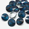 Pointed Back Glass Rhinestone Cabochons RGLA-T086-10mm-14-1