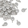 SHEGRACE Brass Pave Cubic Zirconia Charms XGRQ5K551-832P-A-1