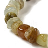 Natural Xiuyan Jade Beads Strands G-B078-G04-01-4