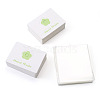 100Pcs Rectangle Clear Polypropylene Cellophane Bags CDIS-TA0001-37C-4