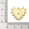 Rack Plating Brass Micro Pave Cubic Zirconia Pendants KK-L224-012G-3