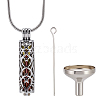 DIY Stainless Steel Pendant Necklaces Making Kits DIY-CN0003-75RC-1