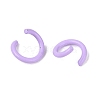 Spray Painted Iron Open Jump Rings IFIN-T017-04B-15-3