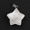 Natural Quartz Crystal Pendants G-I319-01P-04-2