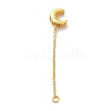 Brass Cable Chain Extender KK-Q774-01G-02-2