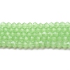 Imitation Jade Glass Beads Strands EGLA-A039-J2mm-D01-1