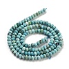 Natural HuBei Turquoise Beads Strands G-G140-B02-03-3