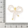 ABS Plastic Pearl Beaded Pendants KK-S396-34G-3