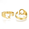 Alloy Cuff Finger Rings X-RJEW-S038-195Q-G-NR-3