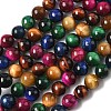 Natural Tiger Eye Beads Strands G-G101-10mm-6-5