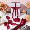 15 Yards 3 Styles Polyester Single Face Velvet Ribbons SRIB-BC0001-31C-5