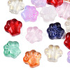 Transparent Spray Painted Glass Beads GGLA-CJC0002-01-1