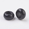 Synthetic Blue Goldstone European Beads LS-X-G-G740-14x8mm-17-2