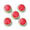 Fruit Series Opaque Resin Cabochons CRES-Q006-01E-1