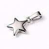 Non-Tarnish 304 Stainless Steel Charms X-STAS-I127-067P-2