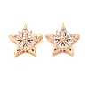 Brass Micro Pave Cubic Zirconia Beads CU-CBAEC99-31G-01-1