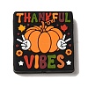 Thanksgiving Theme Silicone Beads SIL-S006-05B-1