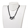 Personalized ABS Plastic Cable Chain Necklaces NJEW-JN02849-5
