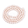 Opaque Glass Beads Stands EGLA-A035-P4mm-B05-2