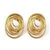 304 Stainless Steel Stud Earrings for Women EJEW-S001-08-1